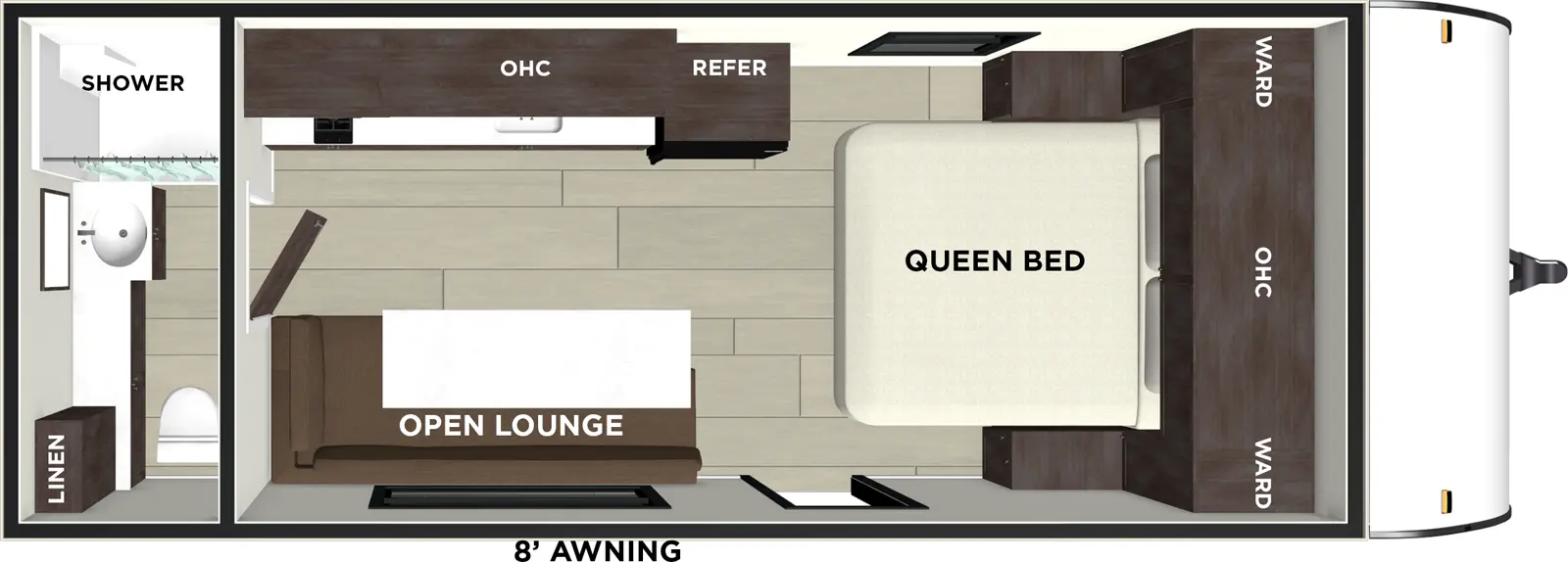 Salem Fsx 164FBLE Floorplan